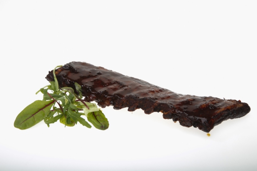 Gegrilde spareribs zoet