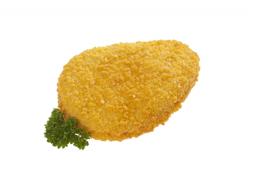 Kip ham kaas schnitzel